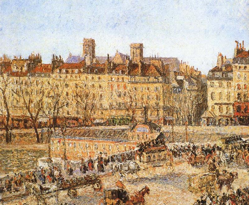 Camille Pissarro Bank on the afternoon of Germany oil painting art